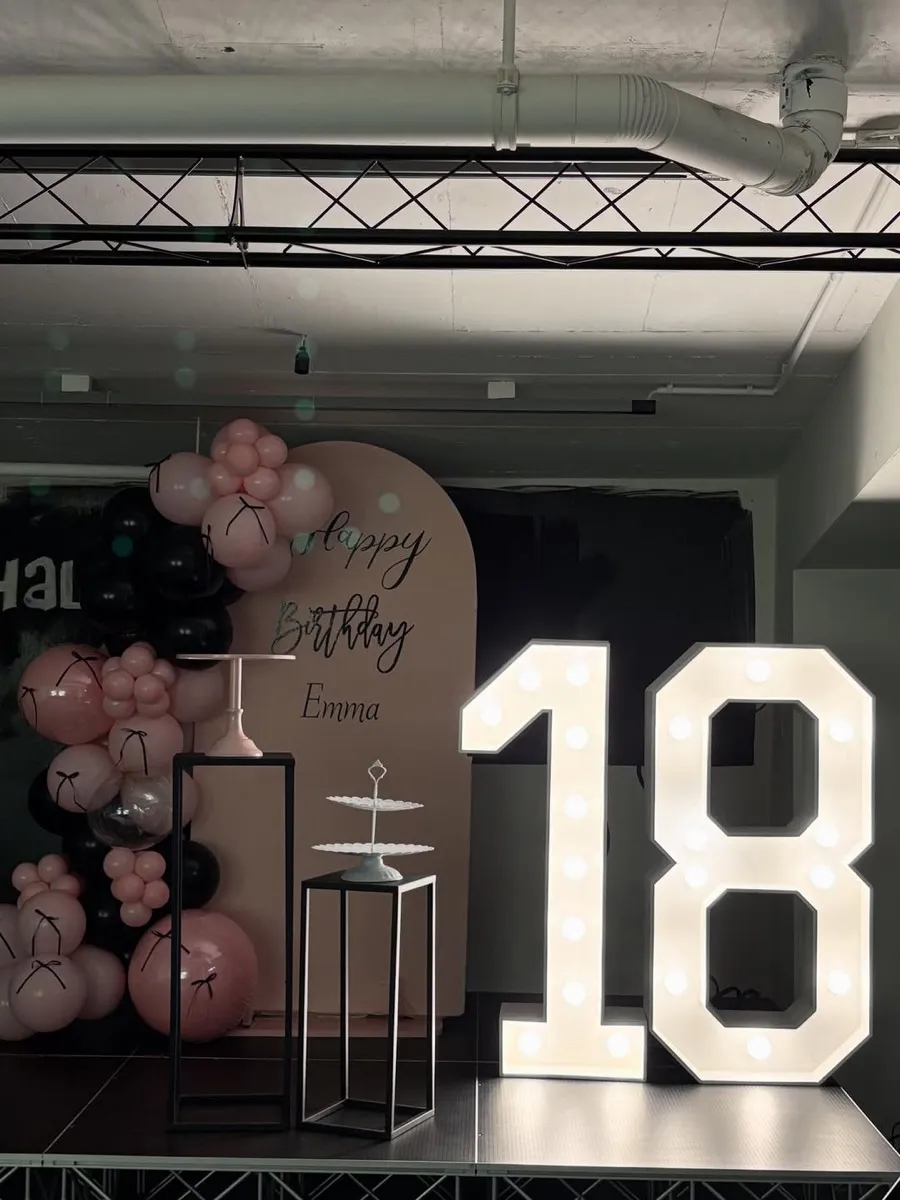 18. Geburtstag Dekoration