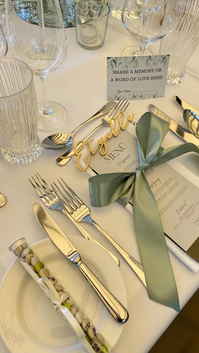 Hochzeitsdekoration Transformation